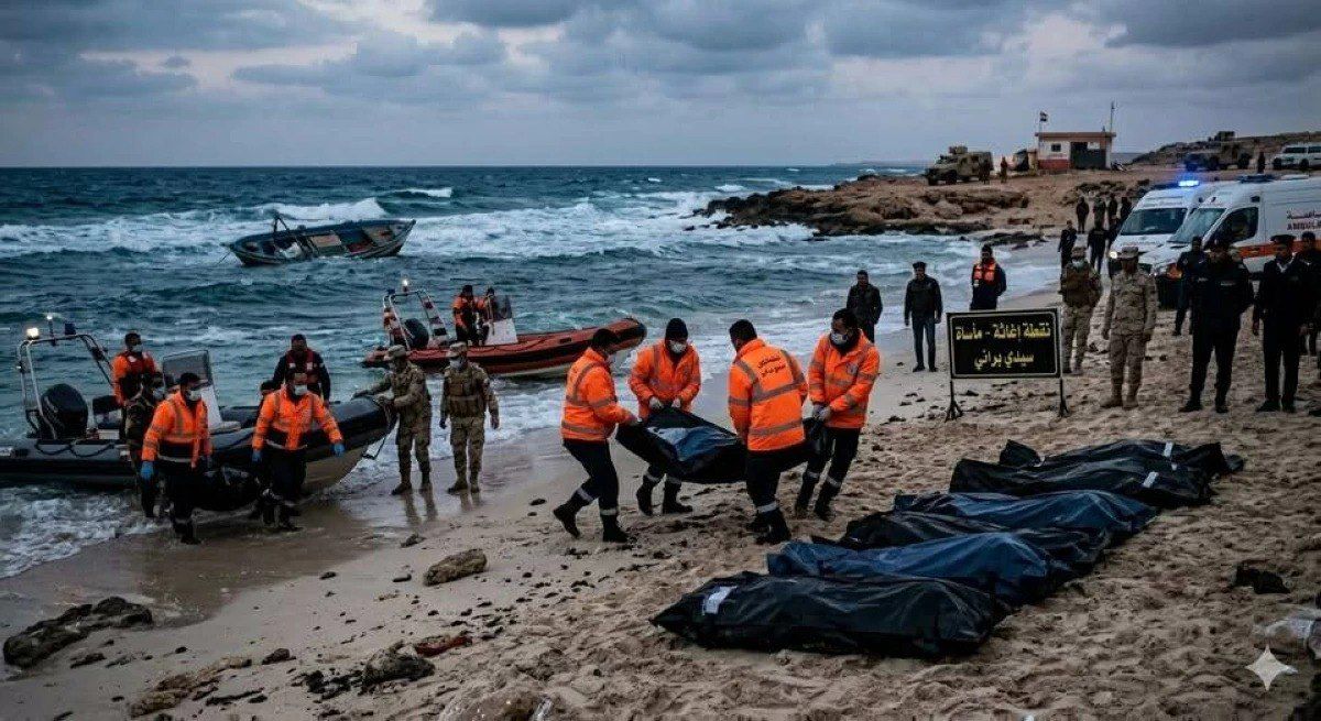 العثور على 12 جثة لمهاجرين غير شرعيين قبالة سواحل مطروح شمال مصر - الحدث  بوست